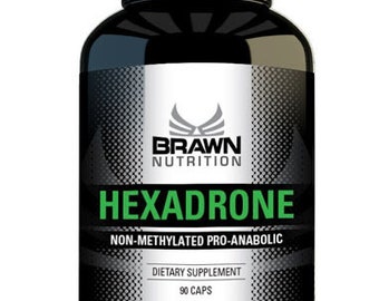 Hexadrone 25 mg / 90 CPS Brawn Nutrition (from Italy)
