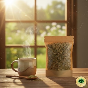 Wild Yarrow Dried Herbal Tea (Achillea millefolium) – Handpicked, Premium Doy-Pack with Window, Free Worldwide Shipping