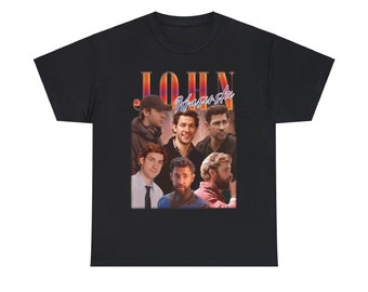 T-shirt bootleg vintage John Krasinski, t-shirt graphique vintage John Krasinski