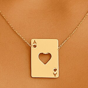 Pendentif cartes | Prénom personnalisé - en argent sterling 925 - Idée cadeau fait main |