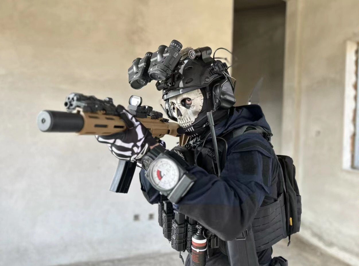 Call of Duty Ghost Cosplay Mask Etsy