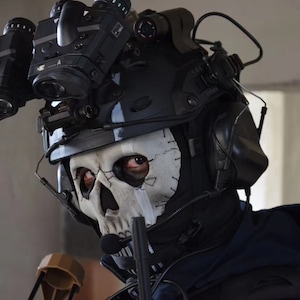 JYGGSTUDIO Call of Duty Ghost Cosplay Mask