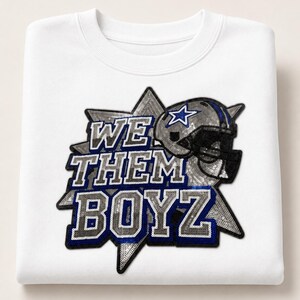 Sudadera con lentejuelas We Them Boyz