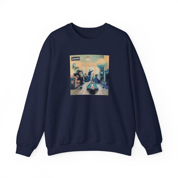 Oasis Definitely Maybe Sweatshirt Long Sleeve Oasis Unisex Sweater Oasis Gift Rare Oasis Definitely Maybe Sweater Cool Rock T Shirts Etsy