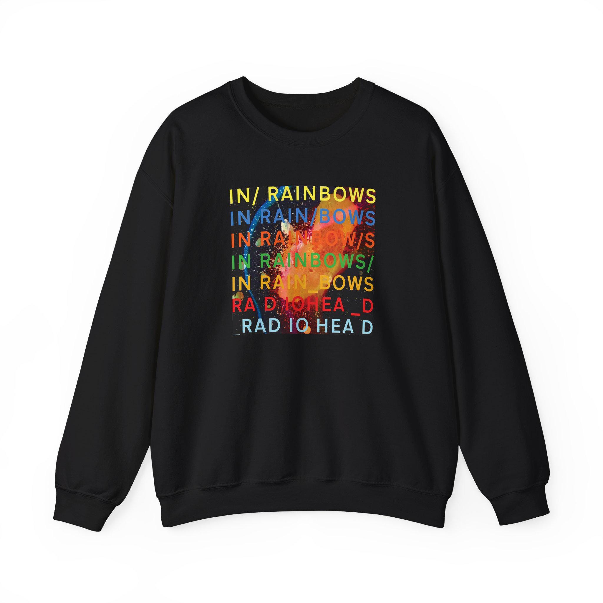 Radiohead Band In Rainbows Tour 2008 Black T Shirt Great New