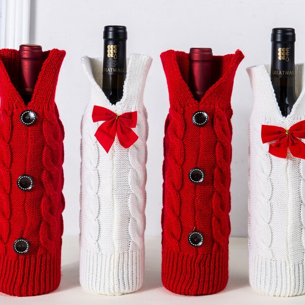 Wine Bottle Cover Etsy