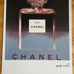 Andy Warhol Litografia Chanel