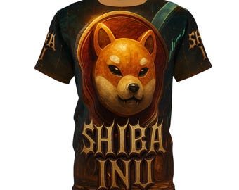 Shib Inu Coin Crypto Tee | SHIB Meme Coin Cryptocurrency Shirt, Investment Coin