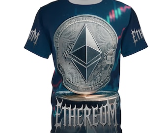 Ethereum ETH Coin Crypto Tee | Vitalik Buterin Decentralized Blockchain Design