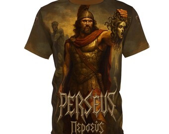 Camiseta Perseu, o Matador de Medusa | Mitologia Grega, Filho de Zeus, Guerreiro Europeu