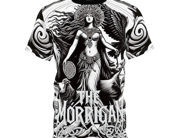 The Morrigan(Mórrígan), Celtic Mythology Tee, Irish History Shirt, European Pride T-Shirt, Ancient Goddess Top,