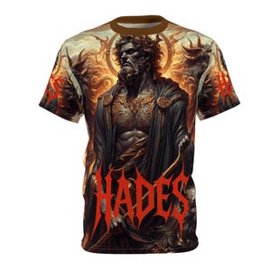 Hades, Lord of the Underworld, Greek Mythology Unisex Tee, Mythical Greek God Shirt, Mythology Lover Gift, History Buff Tee, Unisex Graphic