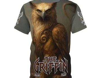 Greek Griffin Illustration Tee | Ancient Mythology Aristeas Herodotus Aeschylus