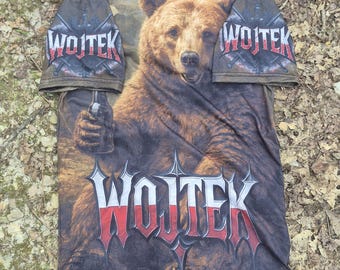 Wojtek The Bear Unisex Tee, Polish WW2 Bear Shirt, Bear Soldier History Gift, Legend of Voytec T-Shirt, Bear Lover Gift, Military Animal