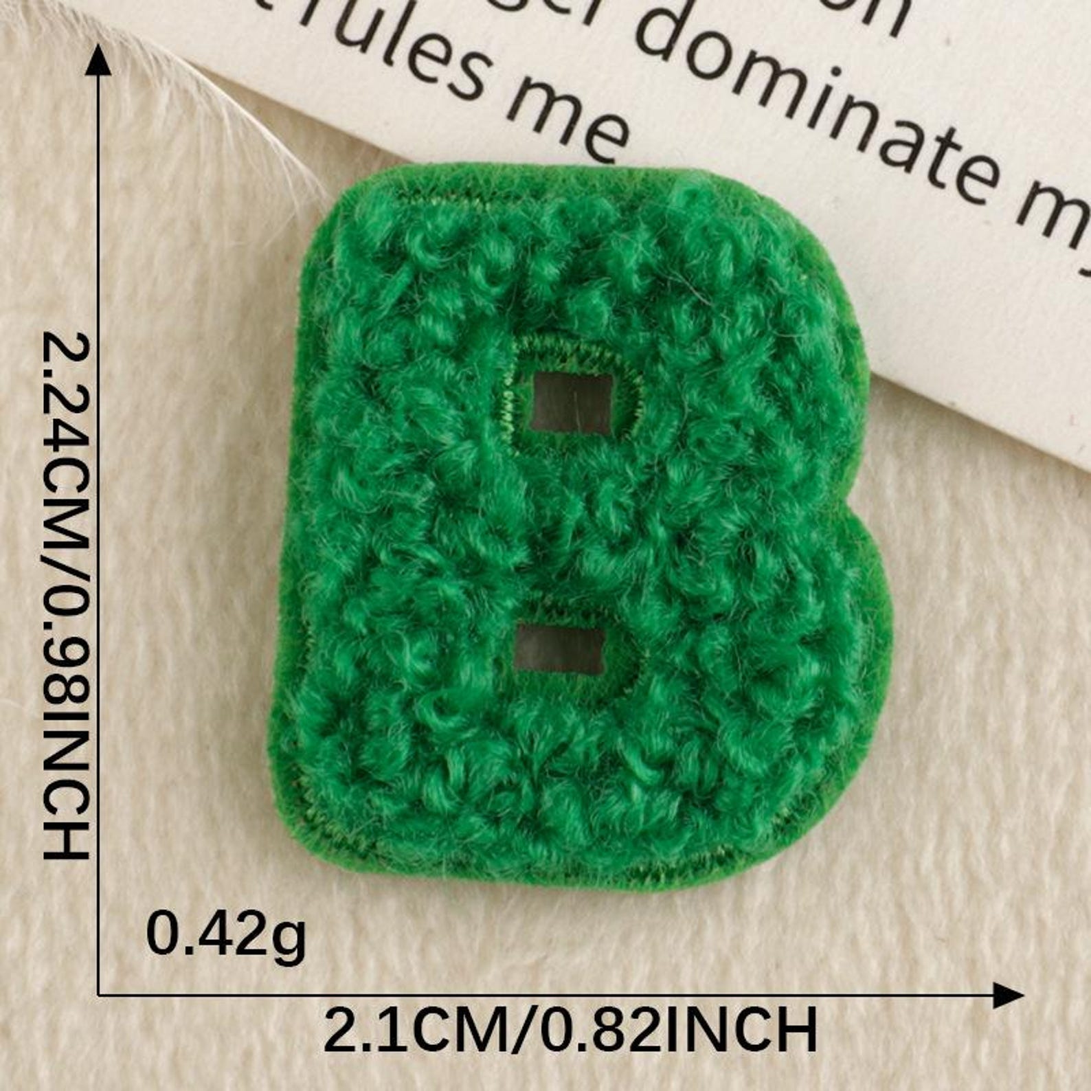 Color Letters Chenille Iron on Patch,mini Letter Patch,embroidered ...