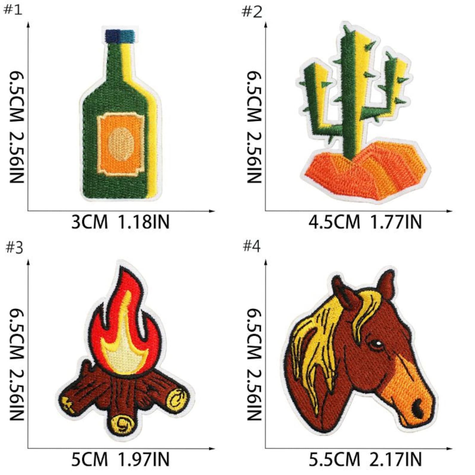 Cowboy Embroidery Patch,boots Patch,hat Patch,funny Western Patches ...