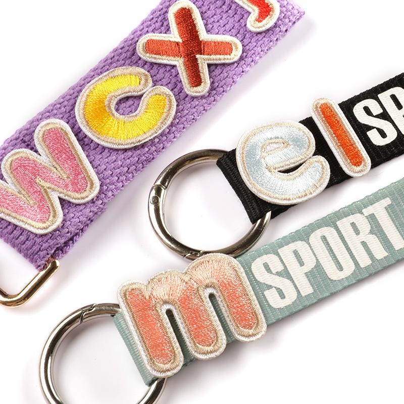 Mini Accessories Lettering 1 Inch Mini Color Letters Patch,embroidered Iron on Patch Applique DIY ...