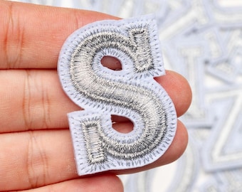 72 Pcs Iron On Letters & Numbers Patch Set - A-Z Alphabet & 0-9 Embroidered Fabric Patches For Clothes, Hats, Bags - View #9