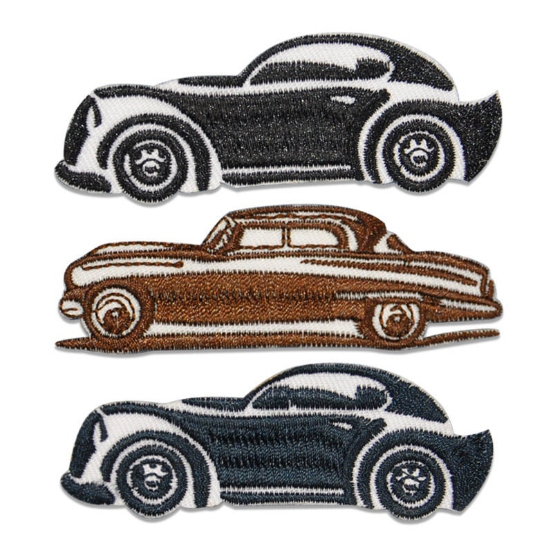 Cartoon Engineering Cars Patches,racing Patch,vintage Car Patch,patches ...