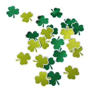 Shamrock-lapp, Lucky Clover-lapp, Trebladslapp, Broderad lapp, Stryklapp