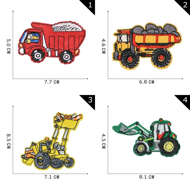Cartoon Engineering Cars Patches,racing Patch,vintage Car Patch,patches ...