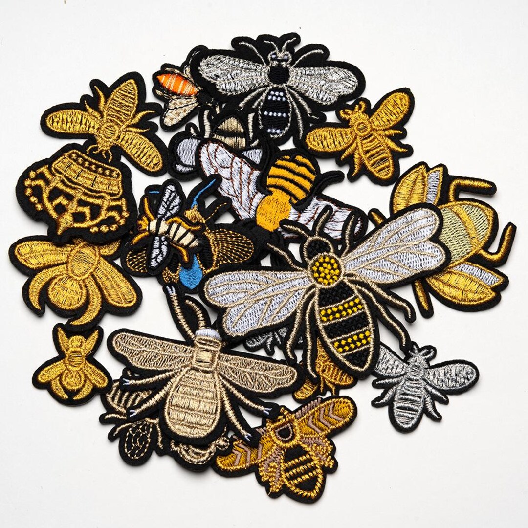 Insect Patch Embroidery Iron on Patch,bee Patch,insect Lover Gift - Etsy
