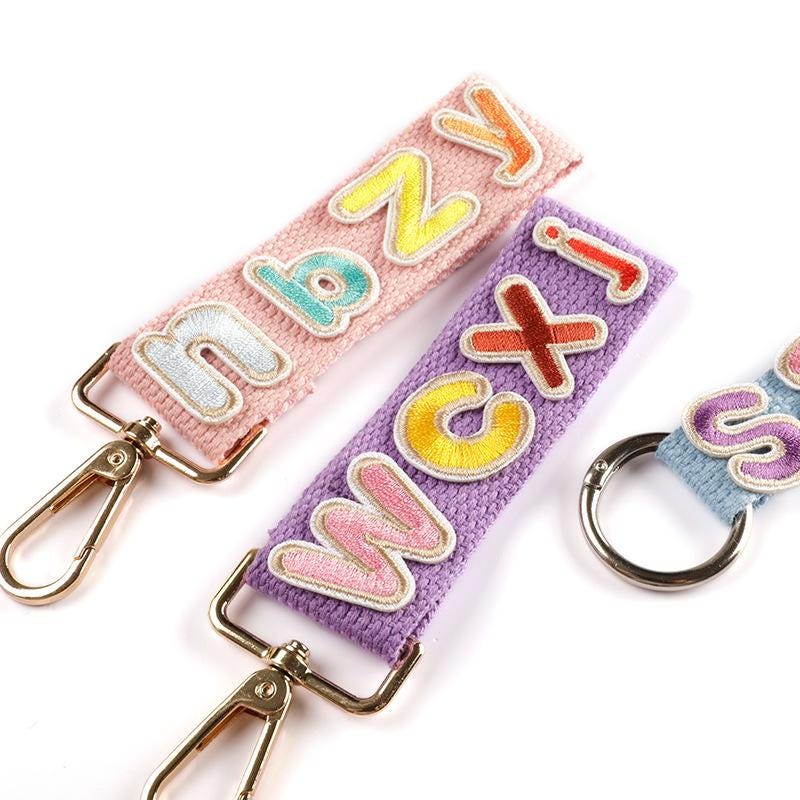 Mini Accessories Lettering 1 Inch Mini Color Letters Patch,embroidered Iron on Patch Applique DIY ...