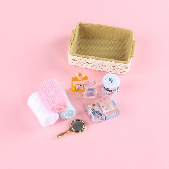 Dollhouse Toiletries Dollhouse Bathroom Accessories Etsy