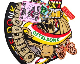 Mardi Gras Patch,Carnival Embroidered Patch Applique Clothing Jacket Backpack Decoration,Iron on Patch