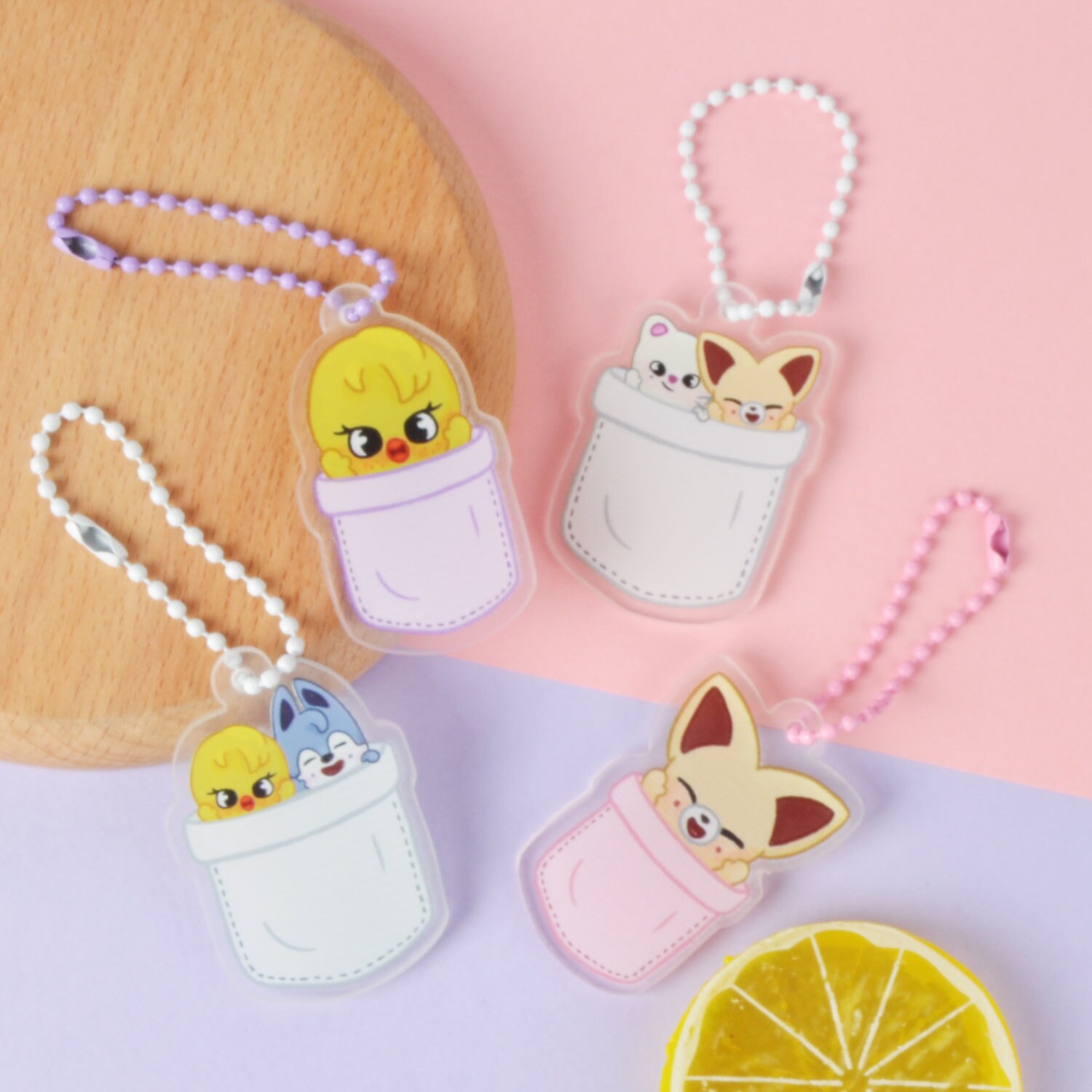 Stray Kids Keychain Cute SKZOO Bags Keychain Boys Girls Etsy