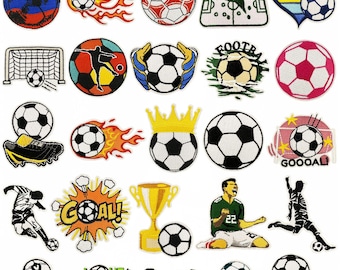 Soccer Patch,Sports Patches,Ball Embroidered Patch,Iron On Patch