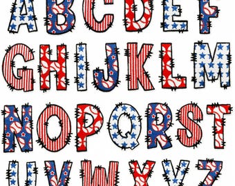 2.5 Inch Baseball Letters Embroidered Iron On Patch Applique DIY Name Badge Alphabet Patches For Clothing Bag Accessories A-Z