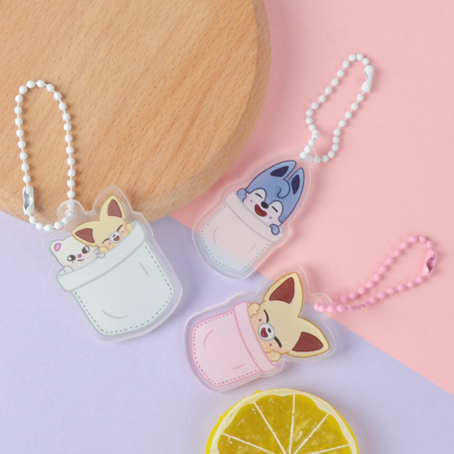 Stray Kids Keychain Cute SKZOO Bags Keychain Boys Girls Etsy