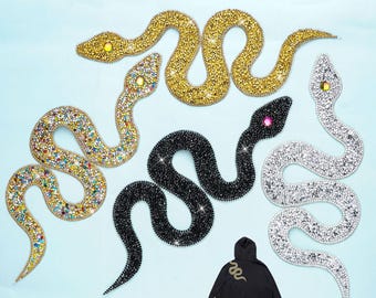 Toppe Termoadesive A Forma Di Serpente Verde Southside Serpents - Foto 4