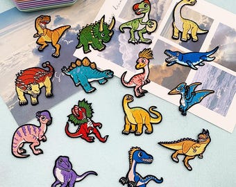 Dinosaur Patch,T-Rex,Dino Embroidery Patch,Iron On Patch