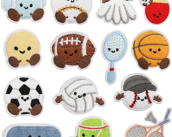 Mini Ball Embroidered Patch,Football Patch,Baseball Patches,Basketball Patch,Sports Patches,Iron On Patch