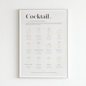 COCKTAIL - Encyclo-Poster