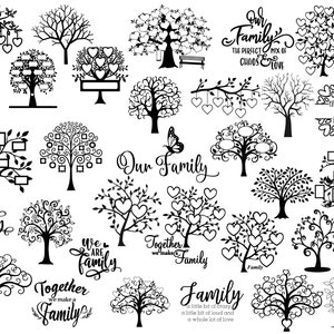 Family Tree Svg,  Family Tree Cricut, Roots Svg,Family Tree Png Files, Cut Files