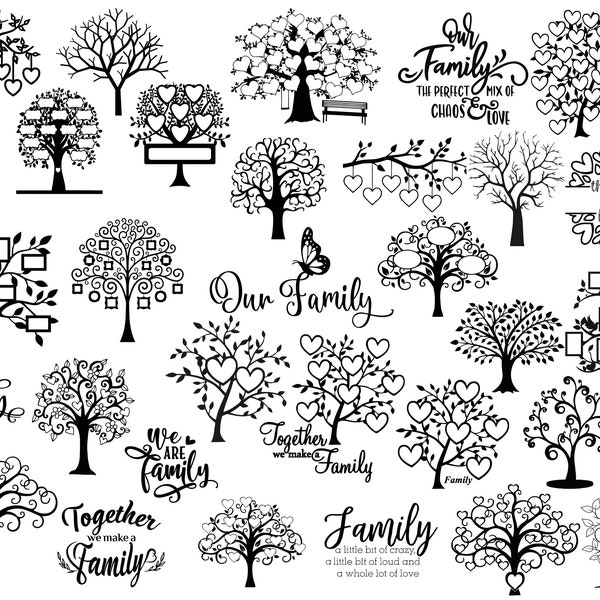 Family Tree Svg,  Family Tree Cricut, Roots Svg,Family Tree Png Files, Cut Files