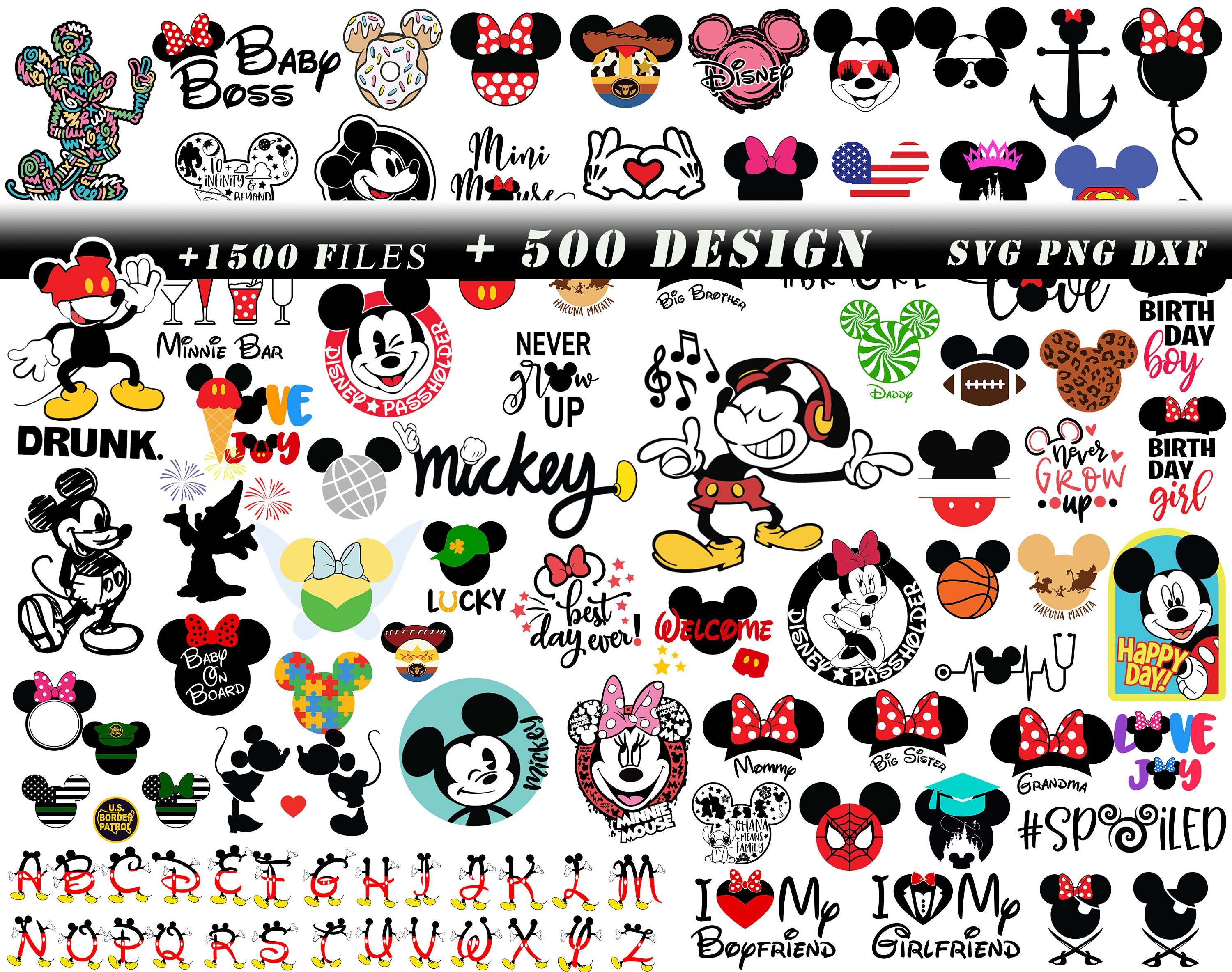 Disney Scrapbook Album & Organizer Kit Mickey Mouse & Friends 350