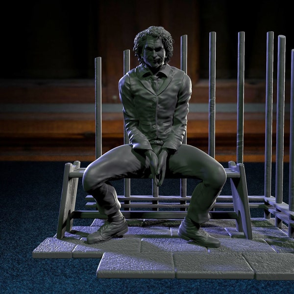 Joker 3D Printable STL File -Instant Download - Fast and Easy Google Drive" STL FILE