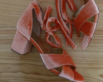 Peach Heels - Etsy Australia