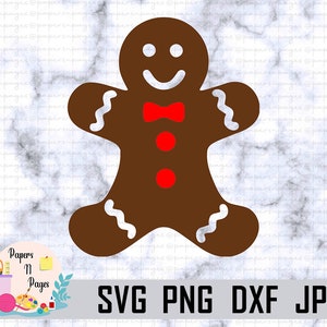 Gingerbread Man SVG, Cookie Gingerbread SVG, Digital Download for Cricut, Silhouette( svg/png/dxf/jpg files)