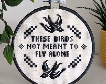These Birds - Cross Stitch Pattern - PDF Download