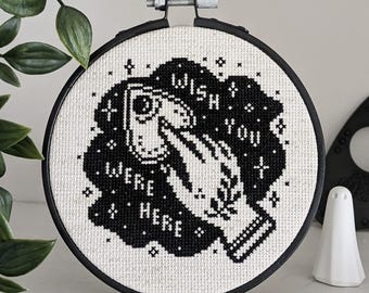 Wish You Were Here - Ouija Seance - Cross Stitch Pattern - PDF Download