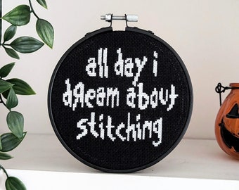 ADIDAS - All Day I Dream About Stitching - Cross Stitch Pattern - PDF Download - Nu Metal
