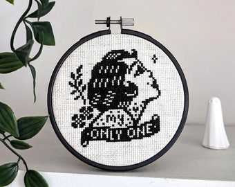 My Only One - Cross Stitch Pattern - PDF Download - Yellowcard, Traditional Tattoo