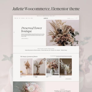 Juliette | Woocommerce template | WordPress ecommerce |  Elementor Pro Templates Kit