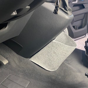 Bolsa de fieltro VW T6.1 Bulli Cockpit en gris claro para California Beach, Coast, Multivan, Caravelle Almacenamiento para muchas cosas NUEVO imagen 8