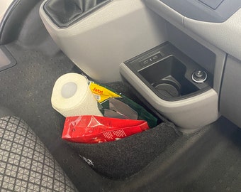 VW T6.1 Bulli Cockpit felt bag in anthracite for California Beach, Coast, Multivan >> Storage for many things "NEW"